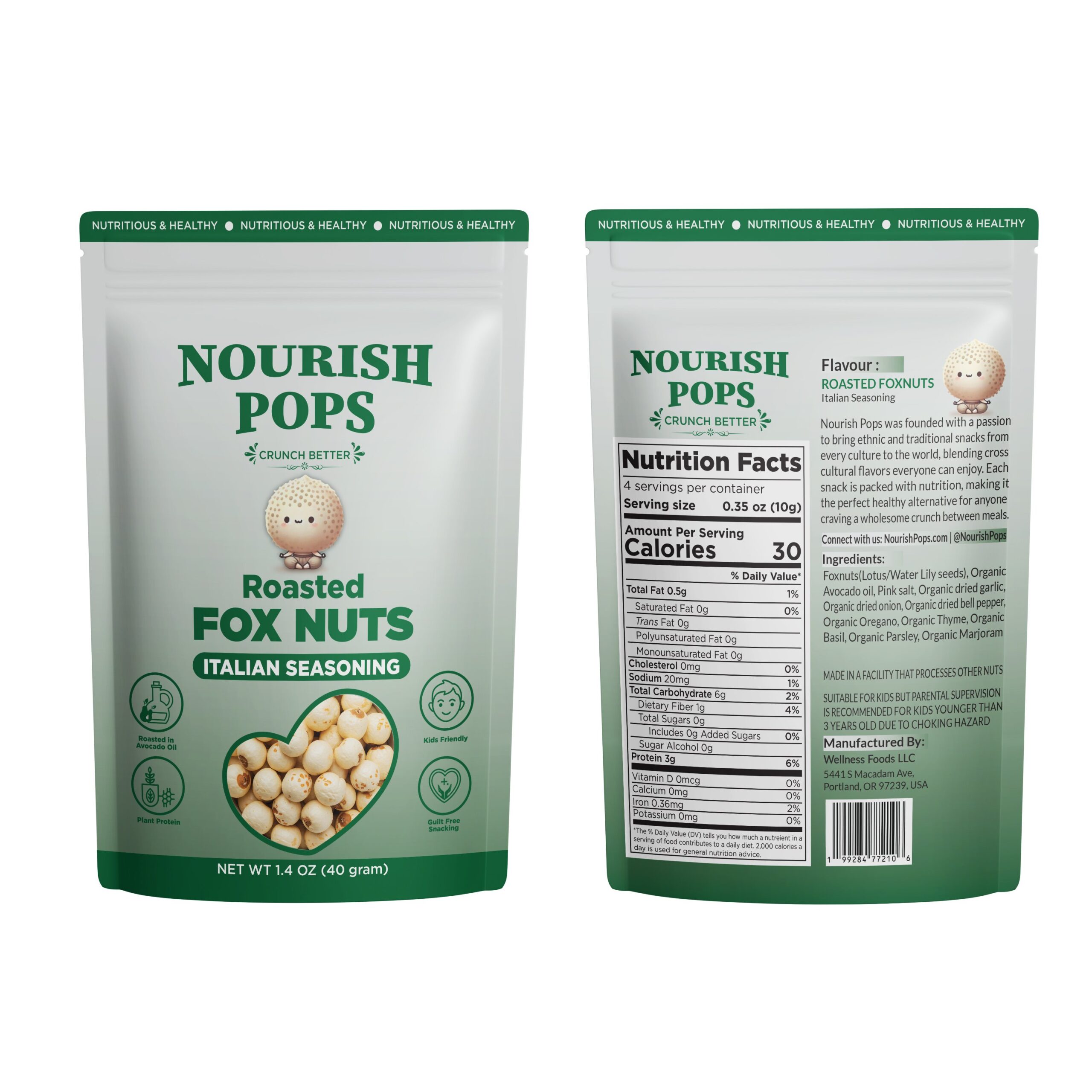 Nourish Pops - Italian Seasoning